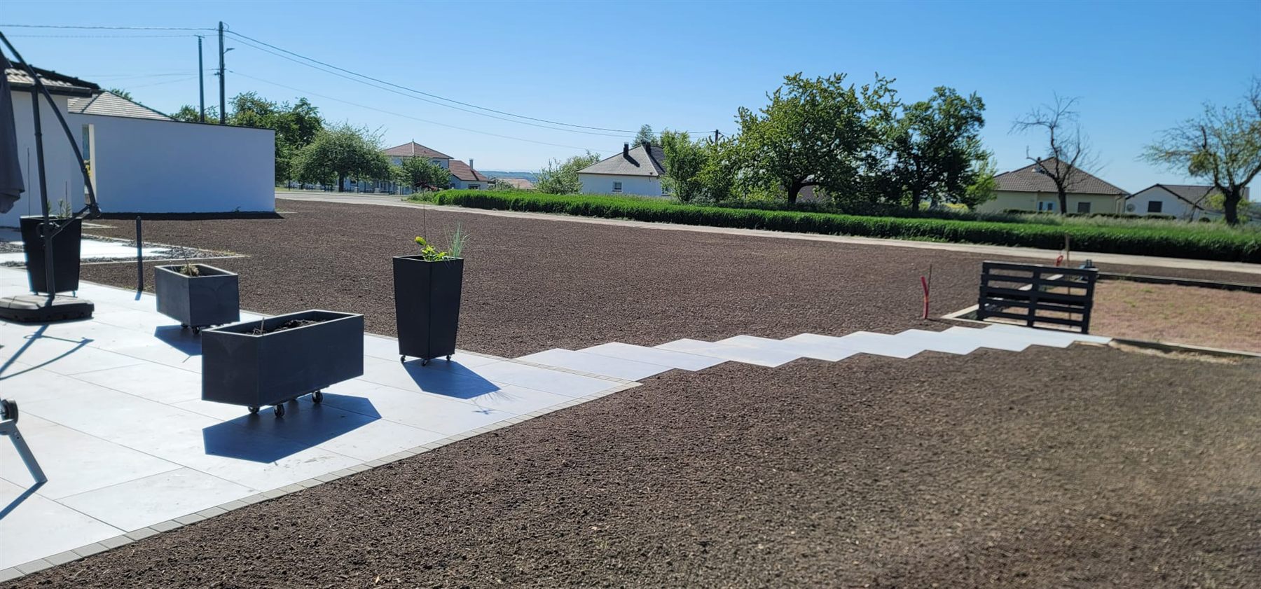 Terrasse aménagée